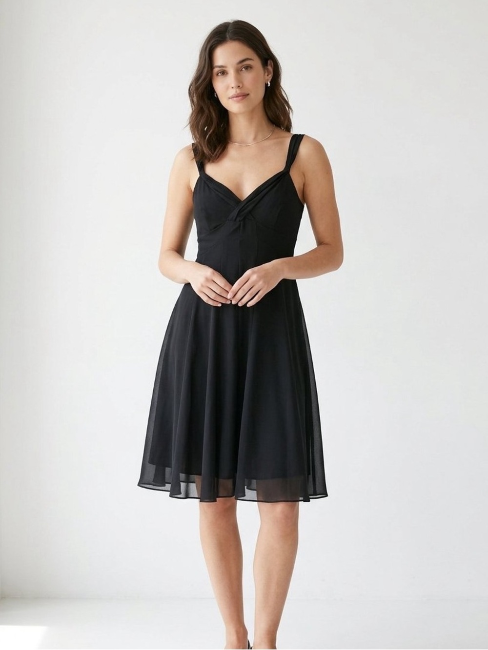 Mexx Y2K Empire Waist A Line Dress